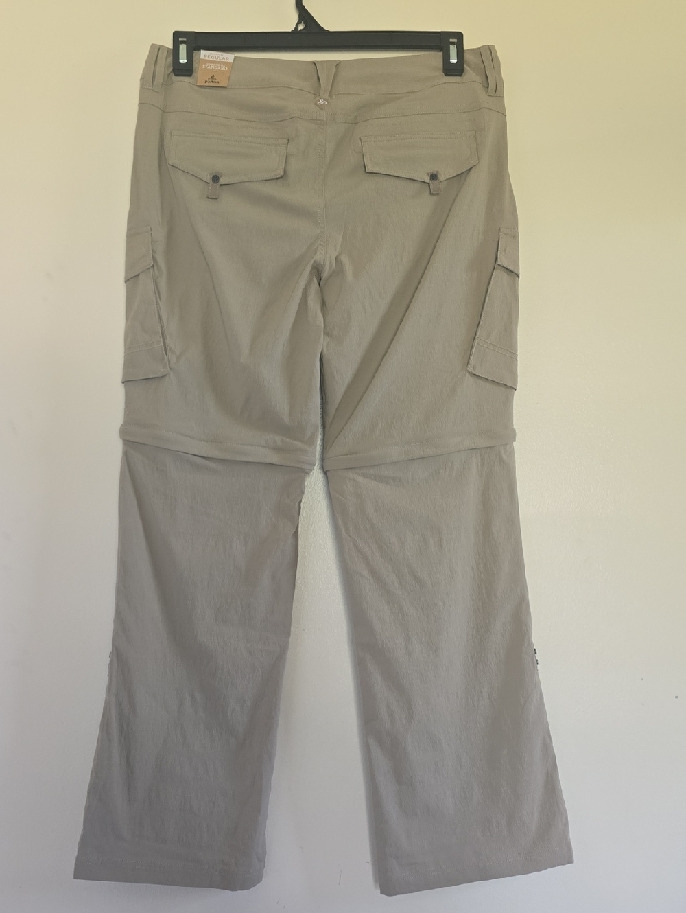prAna Sage Convertible Pant Women's-Dark Khaki Hiking Pants Sz 10 - Picture 11 of 16